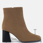 Cox Cut Out Block Heeled Chelsea Boots