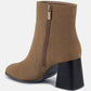 Cox Cut Out Block Heeled Chelsea Boots