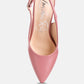 Creidne Block Heel Pointed Toe Sandals