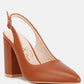 Creidne Block Heel Pointed Toe Sandals