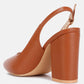 Creidne Block Heel Pointed Toe Sandals