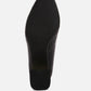 Emersyn Croc Block Heel Pump Shoes