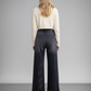 Elodie Tummy Control Inseam Transform High Rise A-line Wide Jeans