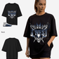 Crown Skull Oversized T-Shirt