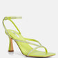 Crush It Diamante Mid Heel Sandal