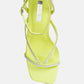 Crush It Diamante Mid Heel Sandal