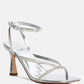 Crush It Diamante Mid Heel Sandal