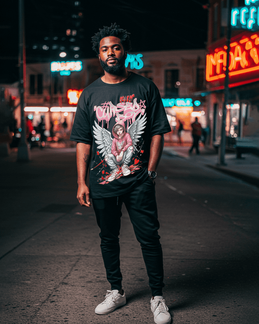 Cursed Boy Oversized Men's T-Shirt