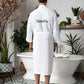 Waffle Kimono Spa Bathrobe -  Absorbent, Lightweight