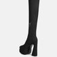 Cyber Punk High Platform Long Boots