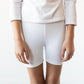 White Twirl Shorts