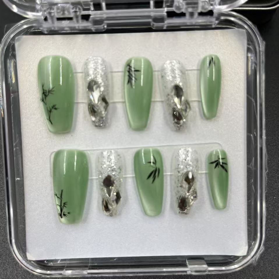 Handmade press on nails fake nails removable