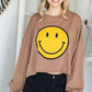“Just, Smile.” Crop Top