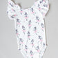 Ballerina S/S Flutter Sleeve Leotard