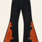 Rockstar Rouge Flare Copper Suede