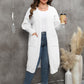 Long Sleeve Pocketed Cardigan