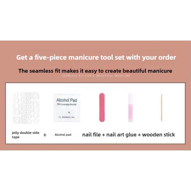 Handmade press on nails fake nails removable Handmade Drawing Nails