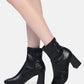Daffofil Block Heeled Ankle Boots