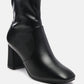 Daffofil Block Heeled Ankle Boots