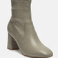 Daffofil Block Heeled Ankle Boots