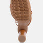 Dandelion High Block Heeled Croc Sandals