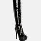 Daphne Stiletto Heeled Mid Calf Boots