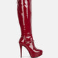 Daphne Stiletto Heeled Mid Calf Boots