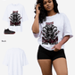 Dark Knight Oversized T-Shirt