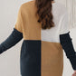 Color Block Round Neck Sweater