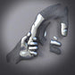 Metal Statue Art Canvas