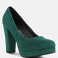 Delia Seude Block Heel Pumps