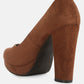 Delia Seude Block Heel Pumps