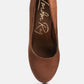Delia Seude Block Heel Pumps