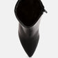 Desire Suede Back Panel High Ankle Boots