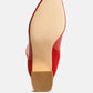 Desire Suede Back Panel High Ankle Boots