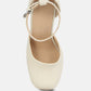Cosette Diamanate Embellished Ankle Strap High Block Heel Sandals