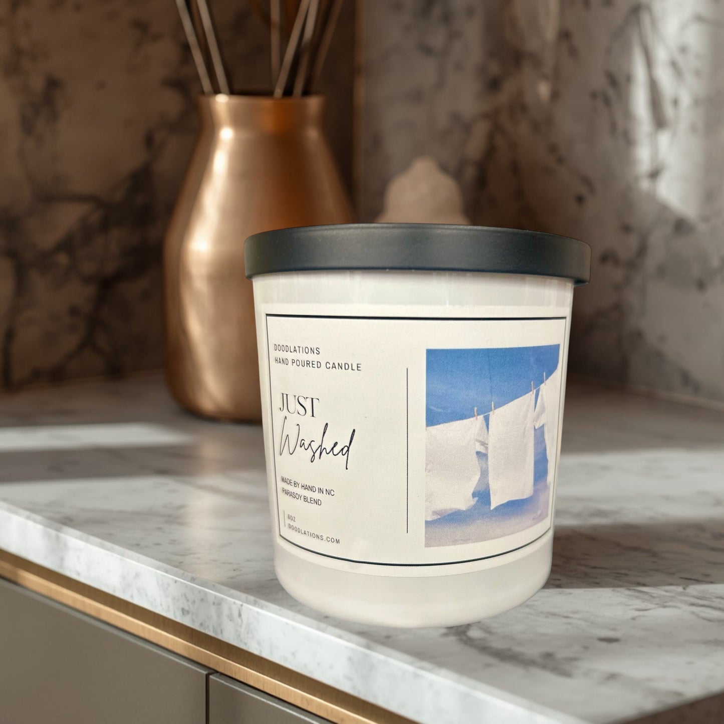 Just Washed Candle
