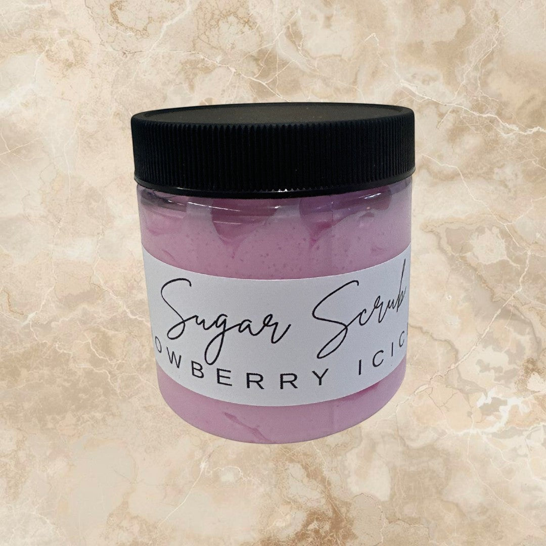 Sugar Scrub | Snowberry Icicles | 4 oz