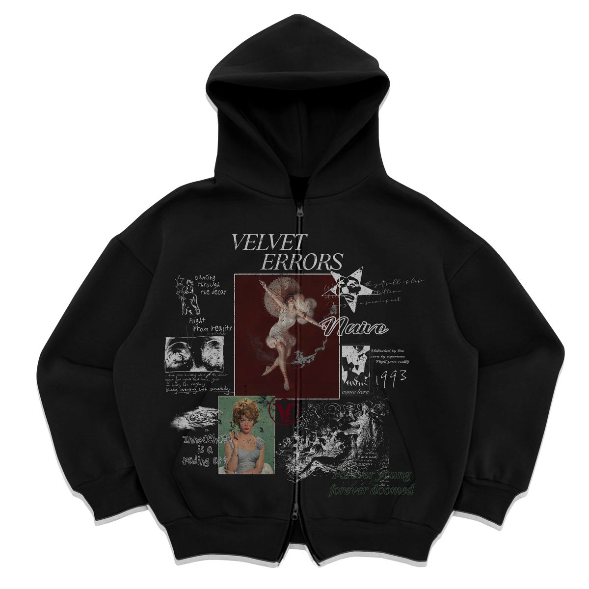 Doomed Youth Zip Up