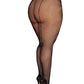 Black Keyhole Pantyhole