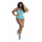 Lace Teddy with Ruffles