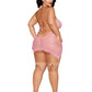 Petal Pink Garter Slip & G-String