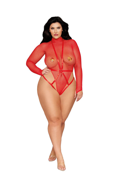 Poinsetta Teddy & Harness