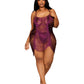 Drape Fringe Chemise