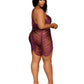 Drape Fringe Chemise