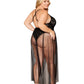 Mosaic Lace Teddy & Sheer Skirt