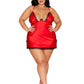 Poinsetta Satin Chemise