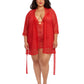 Stretch Mesh Chemise & Robe Set