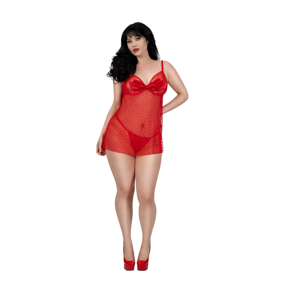 Sweetheart Babydoll and G-String