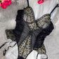 Anastasia Midnight Gold Bodysuit